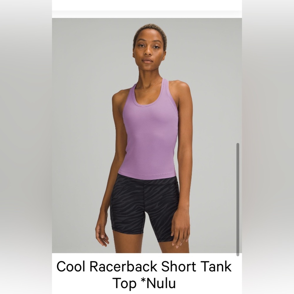 Cool racer back short tank